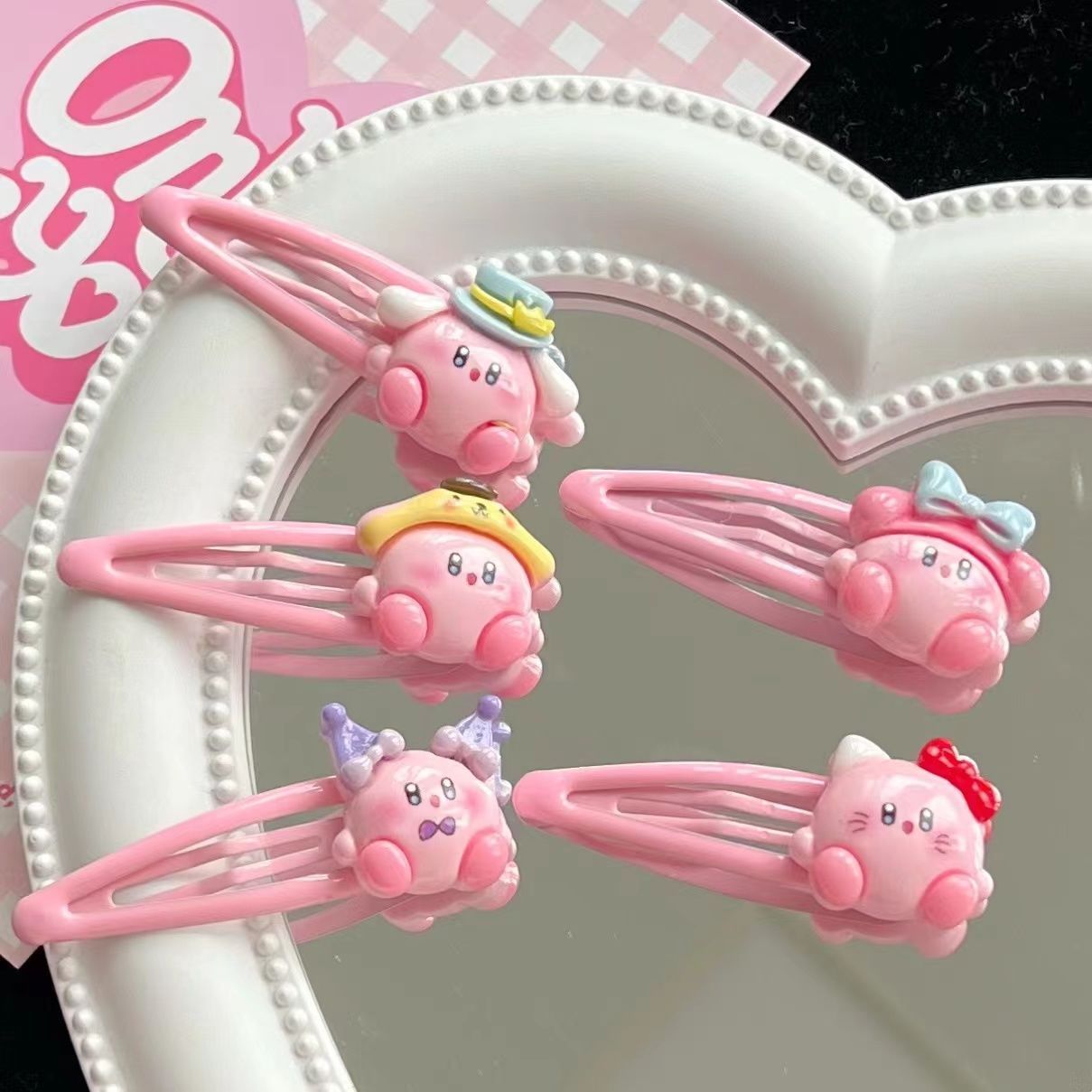 Hair Bundles - 1~10 Stück Niedliche Kirby BB Haarspange