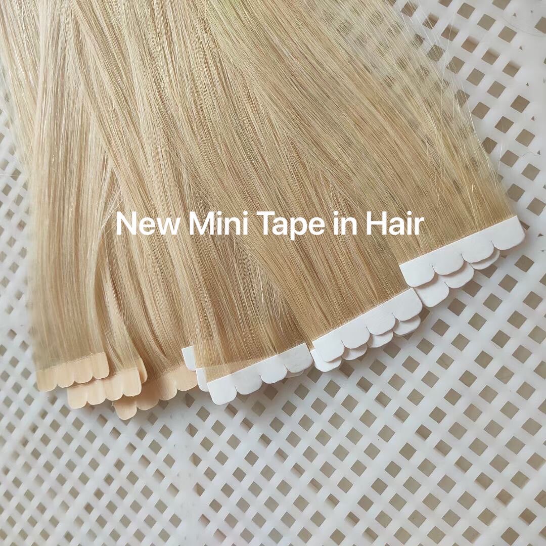 Invisible Tape In Extensions Real Hair - Mini-Tape-Haarverlängerungen 18