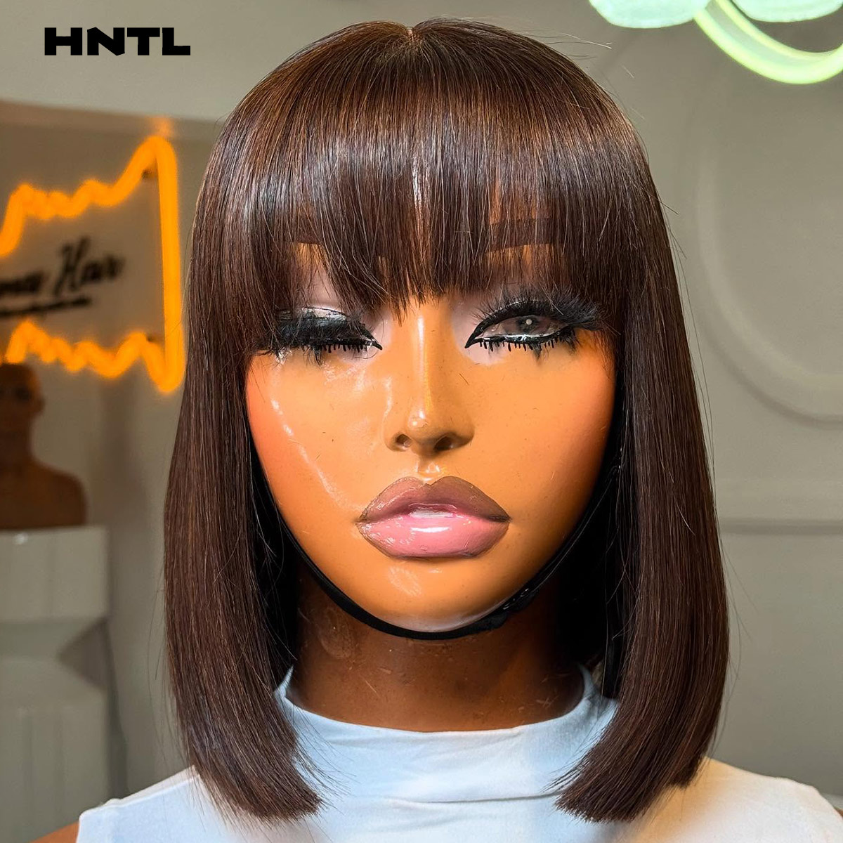 Pre Parted 13X4 Lace Front Bob Wig - Wear & Go Klebefreie Perücke aus