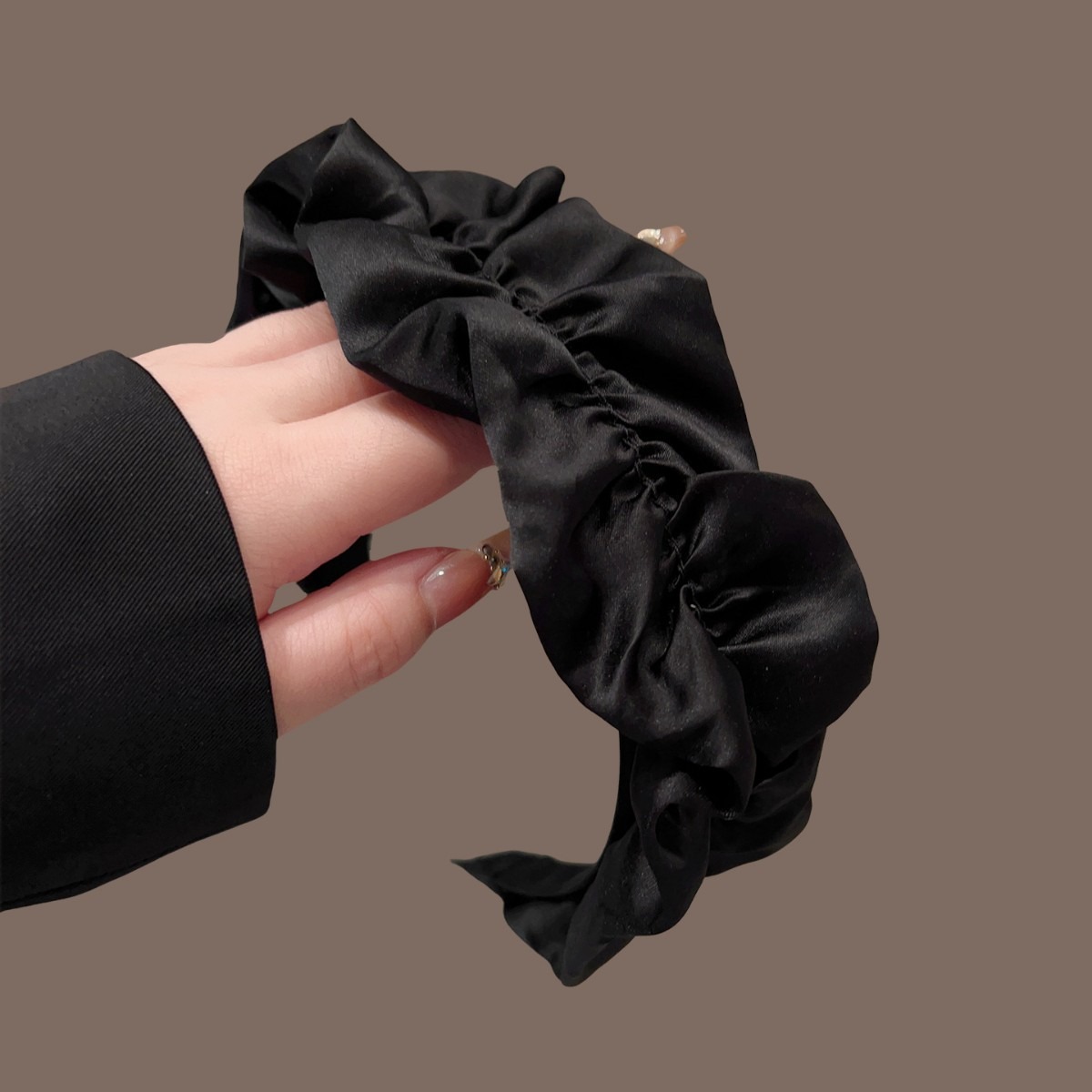 Hair Clips - Geheimnisvolles, elegantes, leichtes, luxuriöses, handgefertigtes Band,