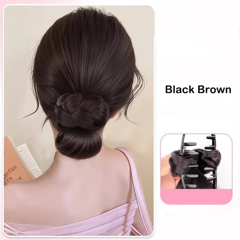 Synthetische Haar-Accessoires, – Claw Clip Messy Bun Hair Piece Bewertung und Preis