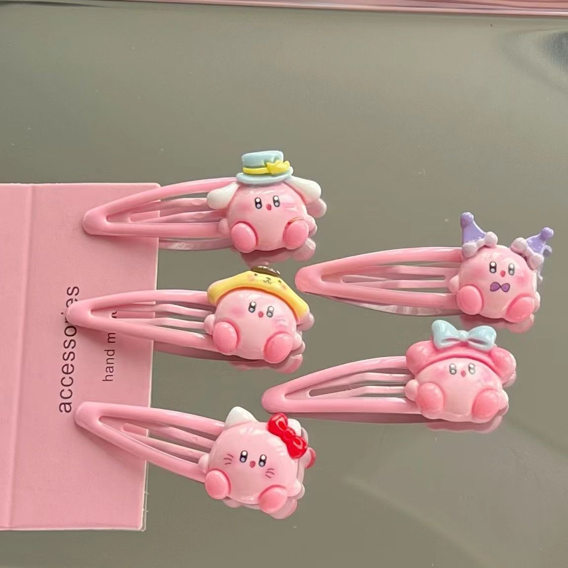 1~10 Stück Niedliche Kirby BB  – Hair Bundles Bewertung und Preis