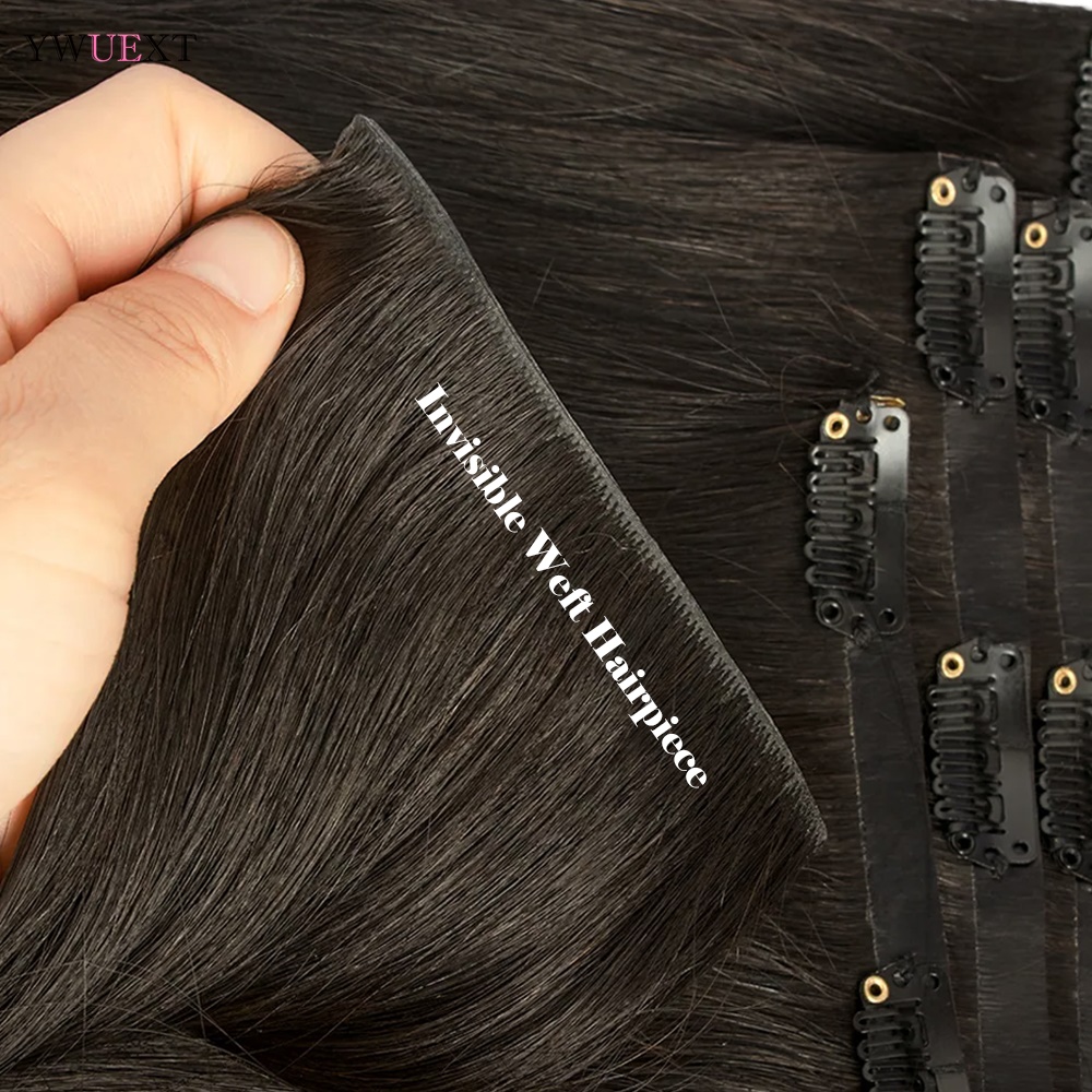 Unsichtbare Clip-in-Haarverlän – Seamless Clip In Hair Extensions Human Hair Bewertung und Preis
