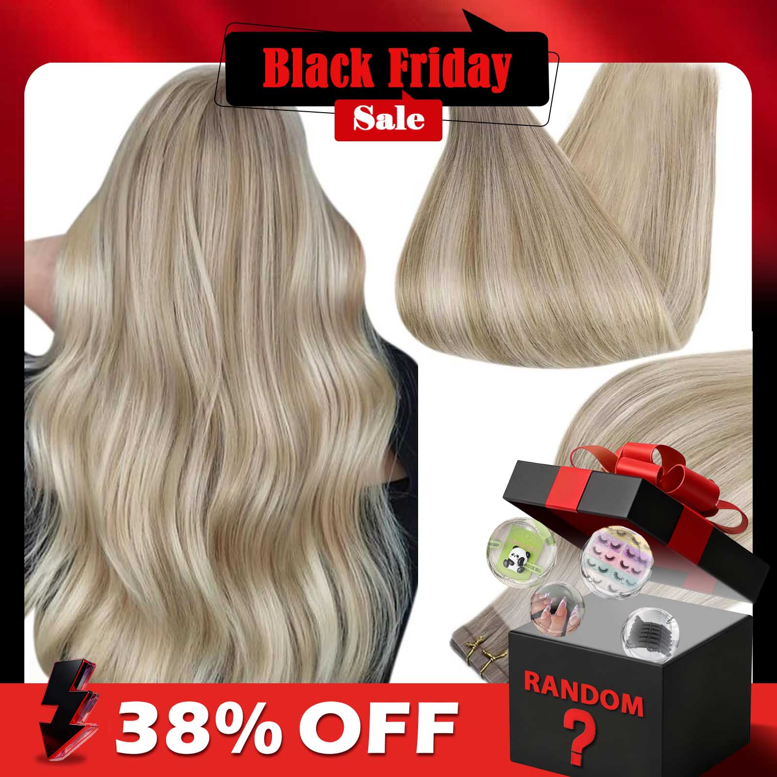 Full Shine Tape In Echthaarver – Invisible Tape In Extensions Real Hair Bewertung und Preis