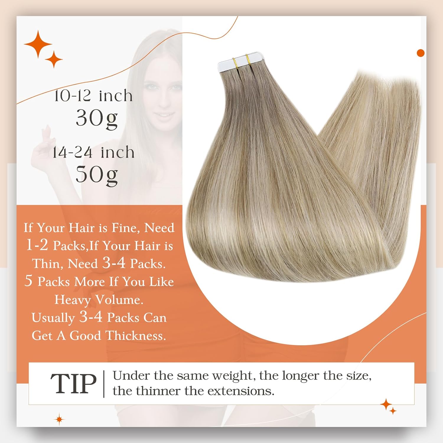 Full Shine Tape In Echthaarver – Invisible Tape In Extensions Real Hair Bewertung und Preis