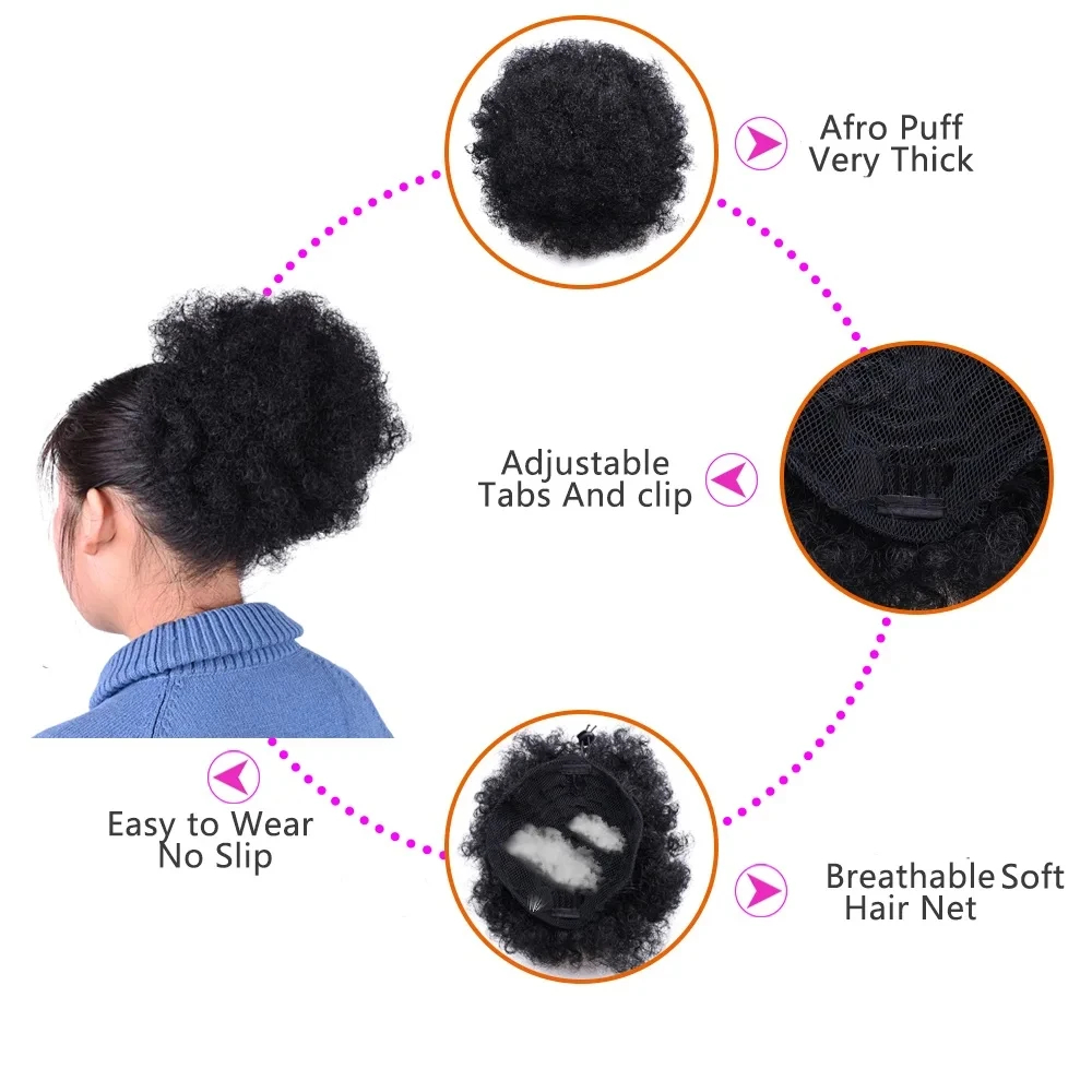 Afro Puff Kordel zug Pferdes c – Drawstring Afro Curly Puff Ponytail Bewertung und Preis