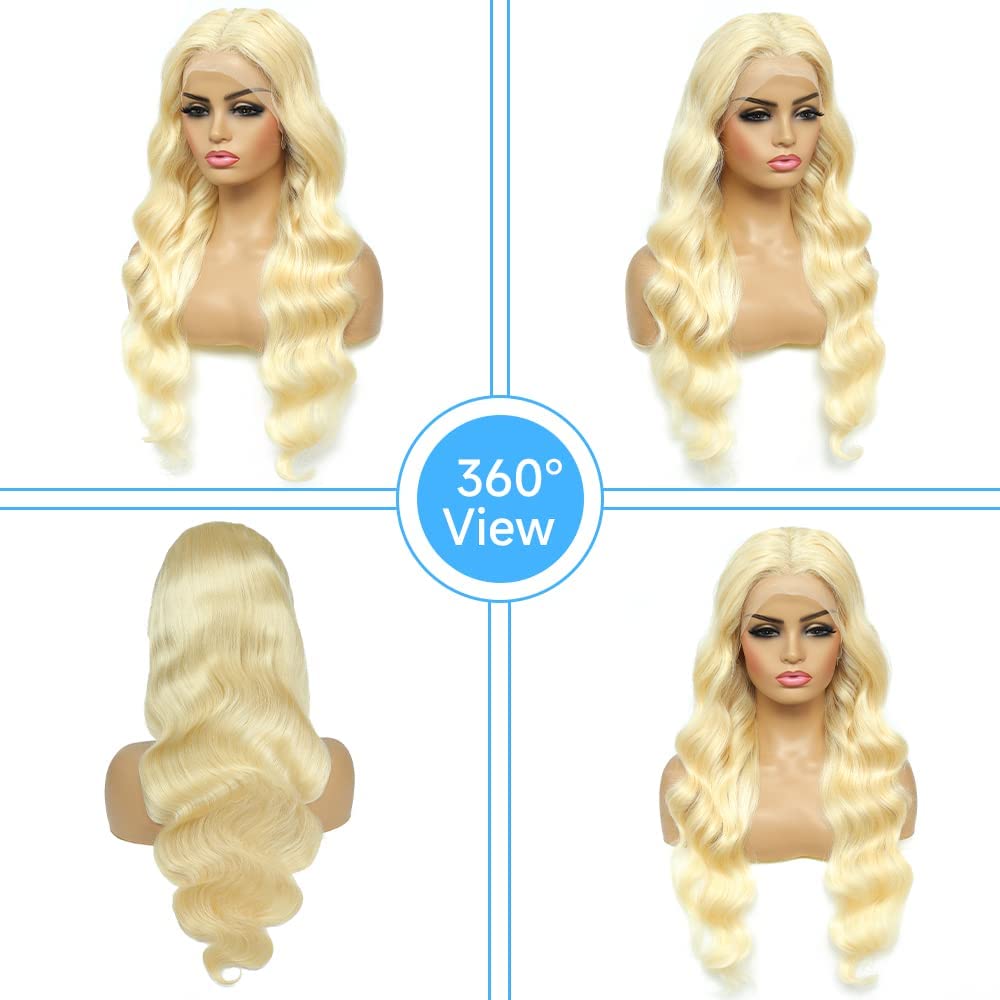 613 HD Lace Frontal Perücke 20 – 613 Blonde Body Wave Lace Front Wig Bewertung und Preis
