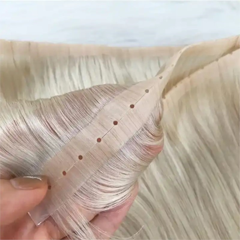 Unsichtbares PU-Einschlaghaar  – Invisible Tape In Extensions Real Hair Bewertung und Preis