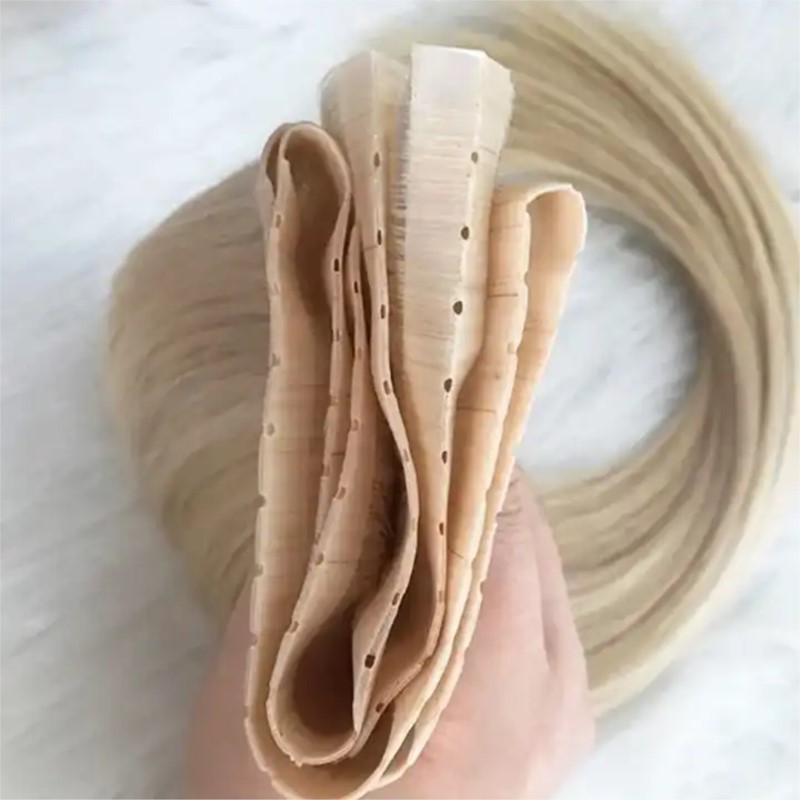 Unsichtbares PU-Einschlaghaar  – Invisible Tape In Extensions Real Hair Bewertung und Preis