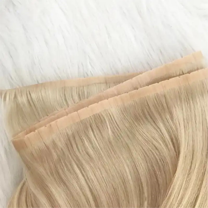 Unsichtbares PU-Einschlaghaar  – Invisible Tape In Extensions Real Hair Bewertung und Preis