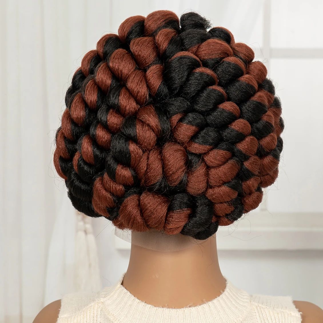 Cornrow geflochtene Perücken,  – Synthetic Braided Wigs For Black Women Bewertung und Preis