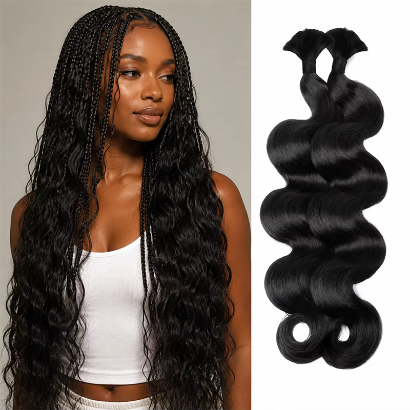12A 12-30 Zoll 1-5 Stück Echth – Water Wave Bulk Human Hair For Braiding Bewertung und Preis