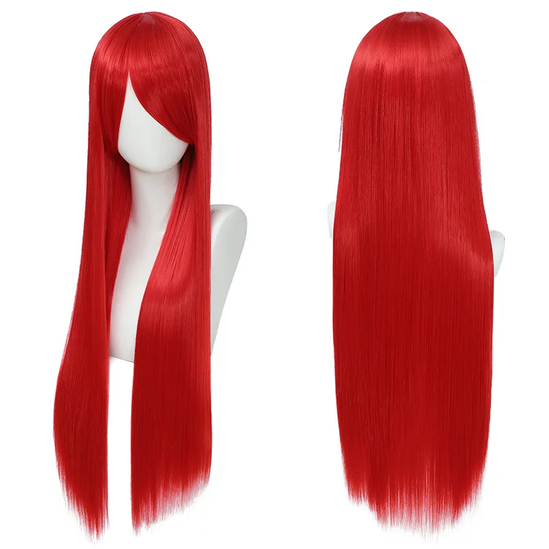 80 cm Bunte Lange Gerade Synth – Synthetic Braided Wigs For Black Women Bewertung und Preis