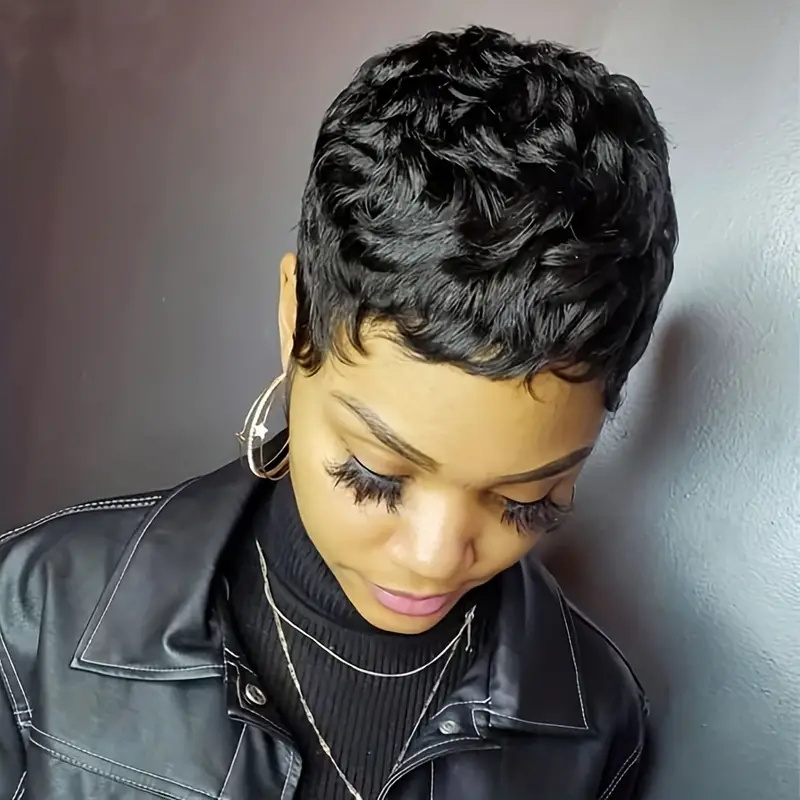 Kurze Bob Pixie Cut Perücke, P – Short Pixie Cut Wig Human Hair Cheap Bewertung und Preis