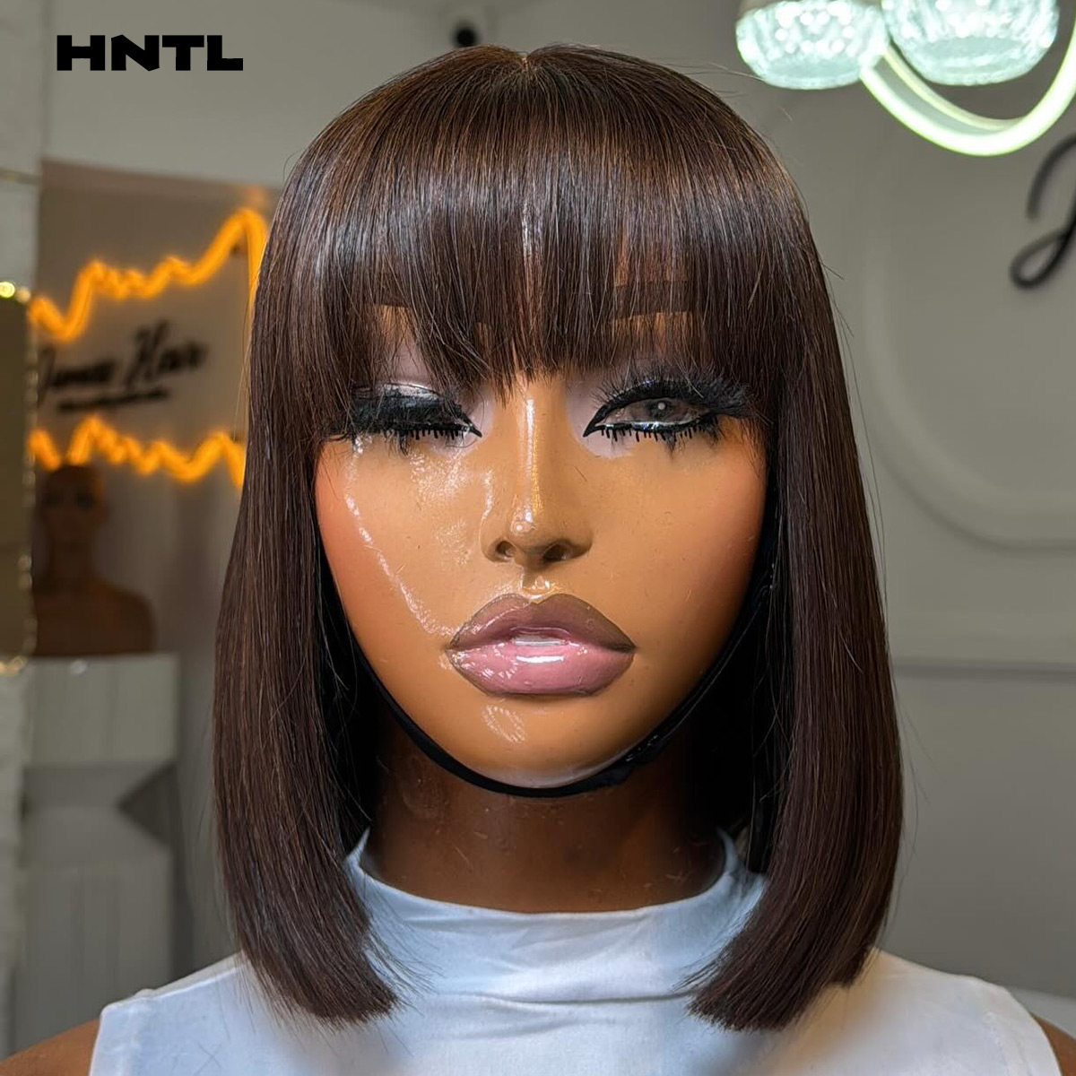 Wear & Go Klebefreie Perücke a – Pre Parted 13X4 Lace Front Bob Wig Bewertung und Preis
