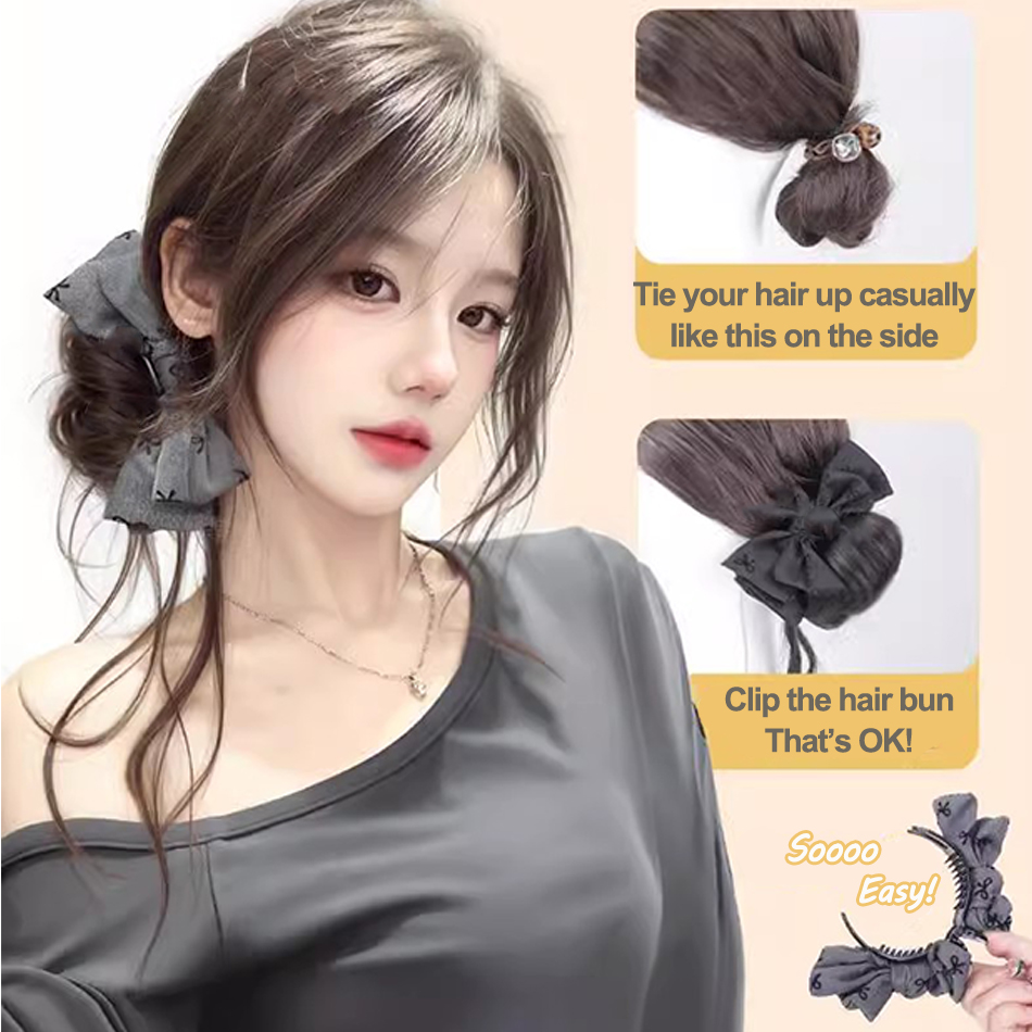 Synthetische Haarknoten-Haarve – Claw Clip Messy Bun Hair Piece Bewertung und Preis