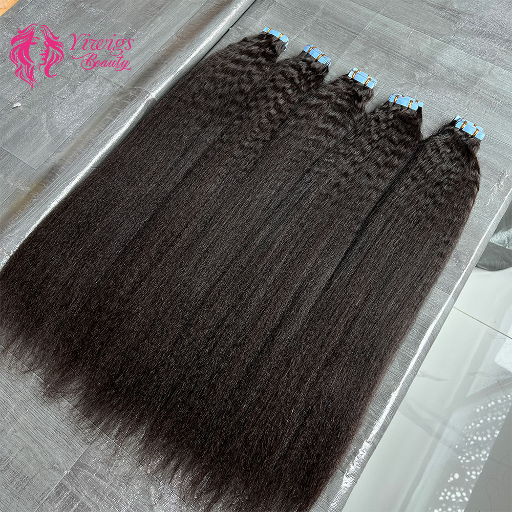 Gerade Tape-In-Haarverlängerun – Invisible Tape In Extensions Real Hair Bewertung und Preis