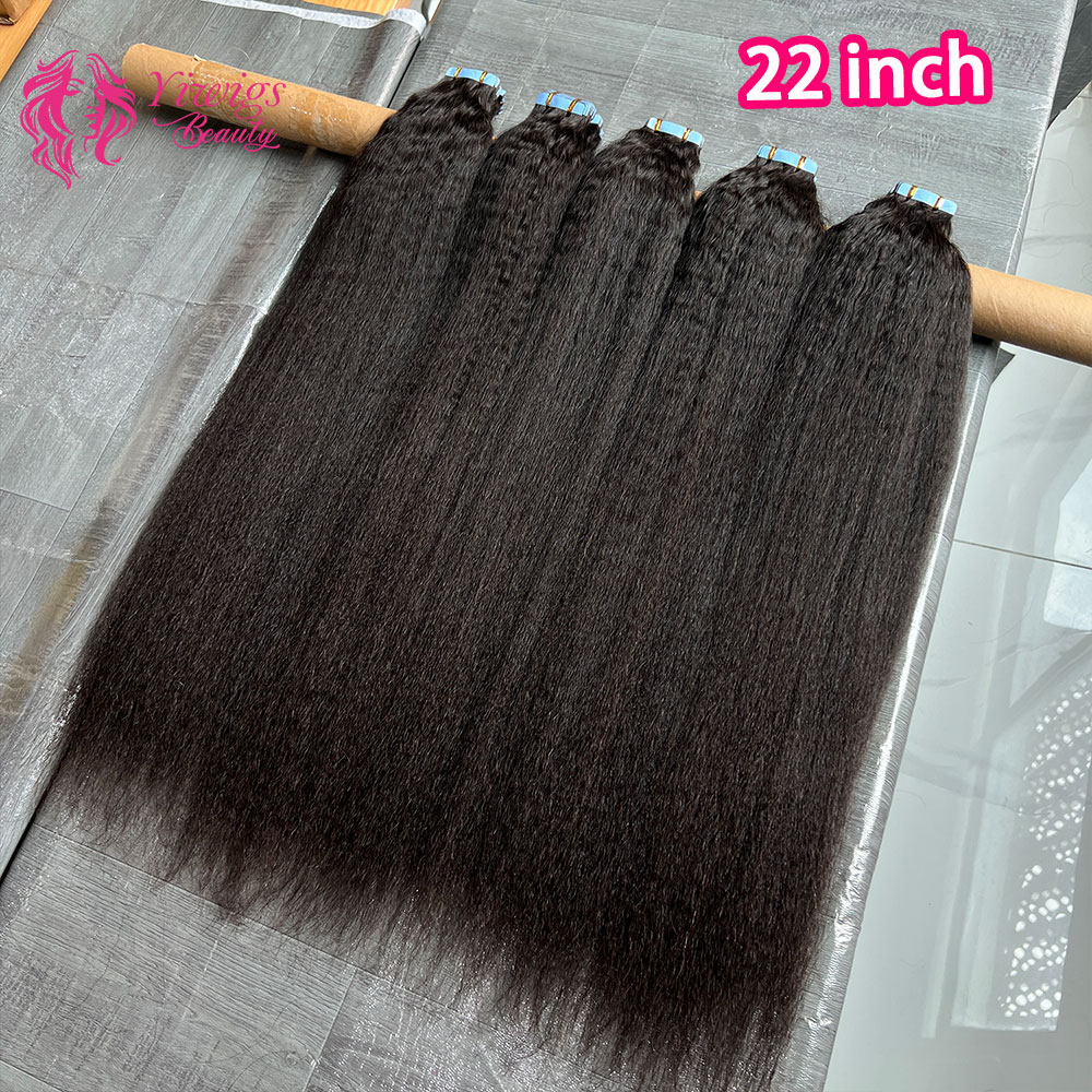 Gerade Tape-In-Haarverlängerun – Invisible Tape In Extensions Real Hair Bewertung und Preis