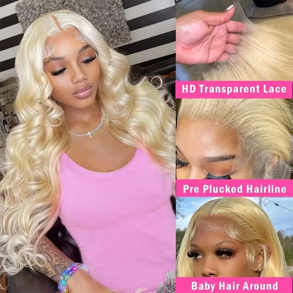 613 13x6 HD Transparente Lace- – 613 Blonde Body Wave Lace Front Wig Bewertung und Preis