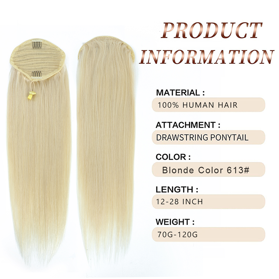 SOVO Kordelzug-Pferdeschwanz,  – Seamless Clip In Hair Extensions Human Hair Bewertung und Preis