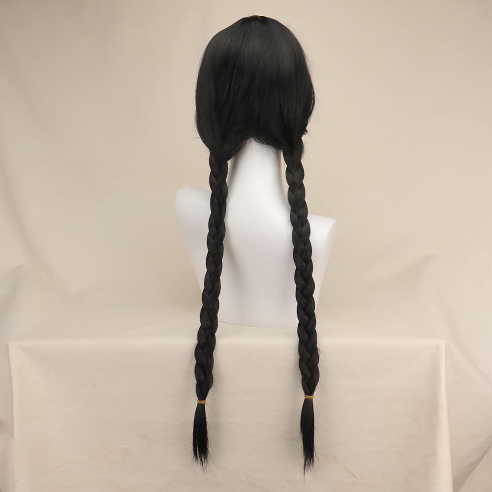 Lange Gothic-Cosplay-Perücken  – Synthetic Braided Wigs For Black Women Bewertung und Preis