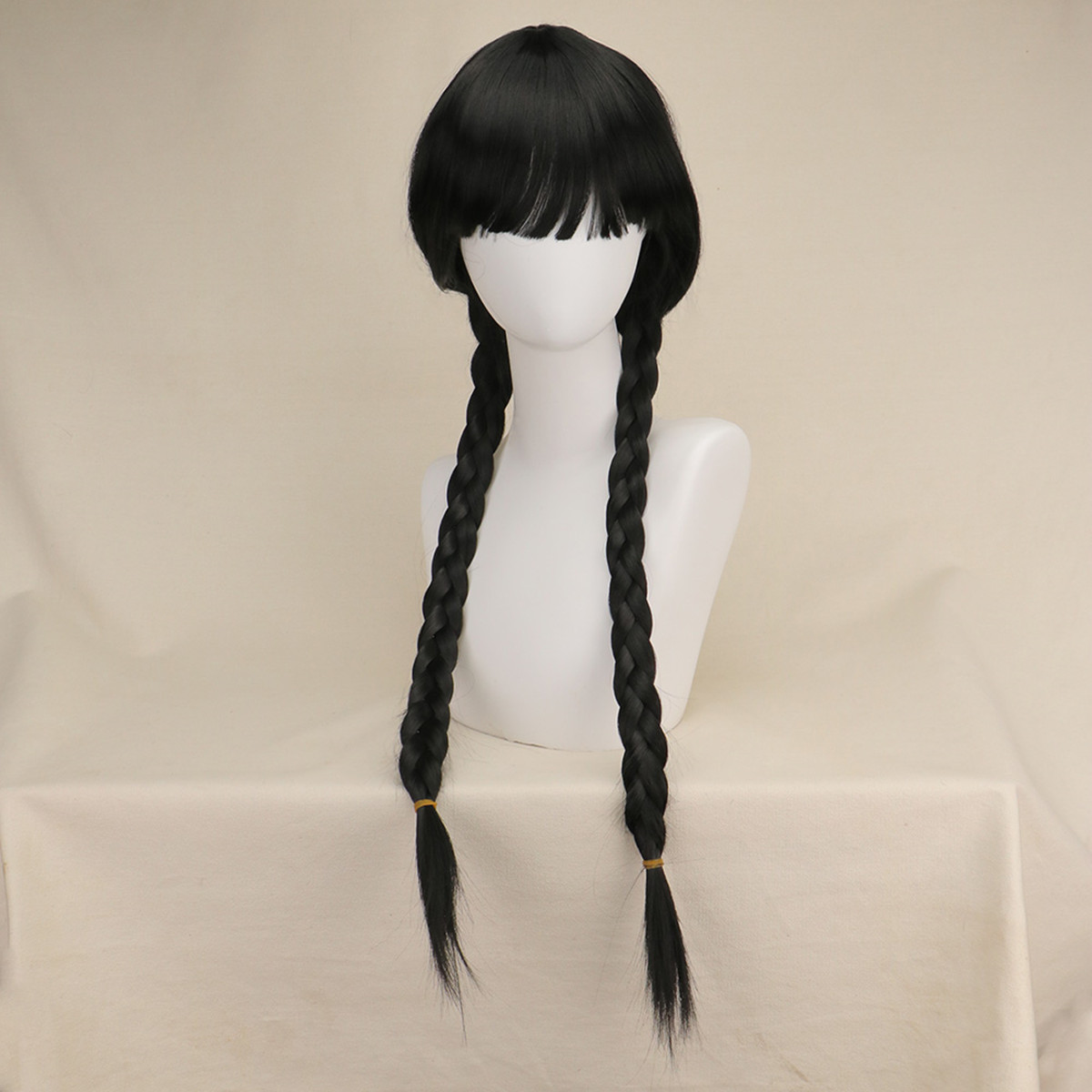 Lange Gothic-Cosplay-Perücken  – Synthetic Braided Wigs For Black Women Bewertung und Preis