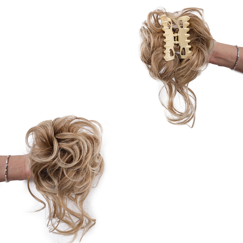 Synthetisches, unordentliches  – Claw Clip Messy Bun Hair Piece Bewertung und Preis