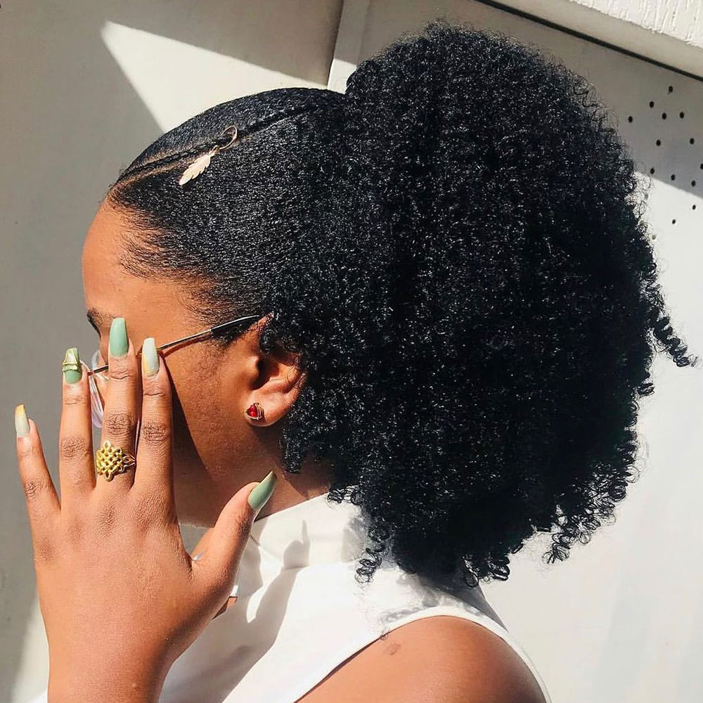 Ponytail aus Echthaar, Afro Ki – Seamless Clip In Hair Extensions Human Hair Bewertung und Preis