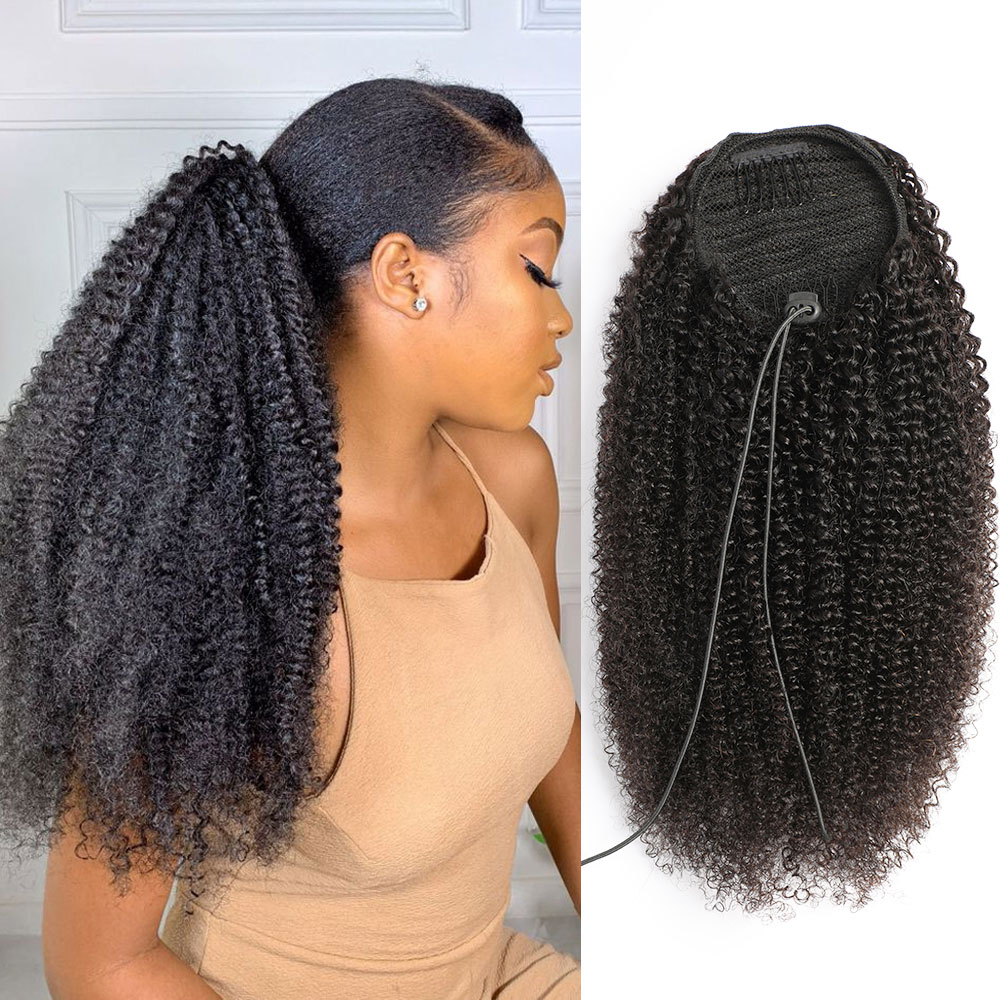 Ponytail aus Echthaar, Afro Ki – Seamless Clip In Hair Extensions Human Hair Bewertung und Preis