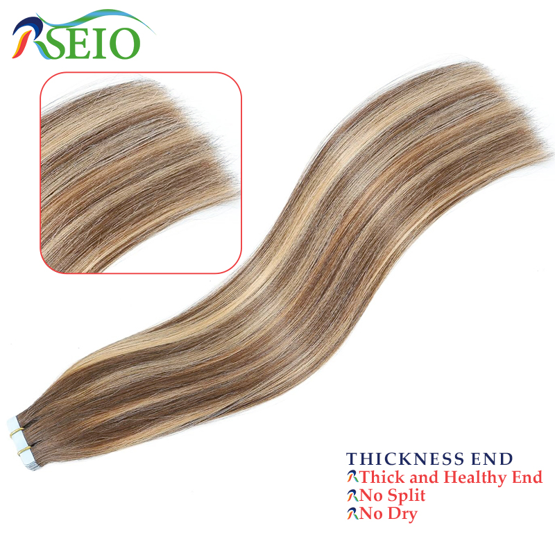 Rseio Straight Tape in Echthaa – Invisible Tape In Extensions Real Hair Bewertung und Preis