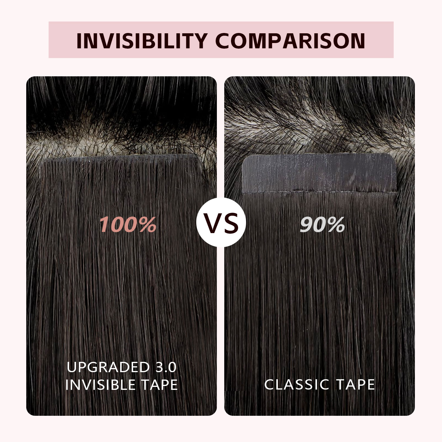 Sweetmet Unsichtbares Tape-in  – Invisible Tape In Extensions Real Hair Bewertung und Preis