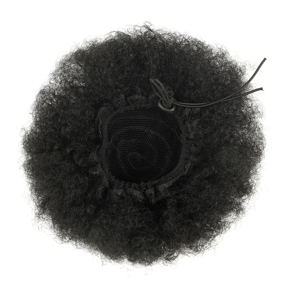 Afro Puff Kordelzug Pferdeschw – Drawstring Afro Curly Puff Ponytail Bewertung und Preis