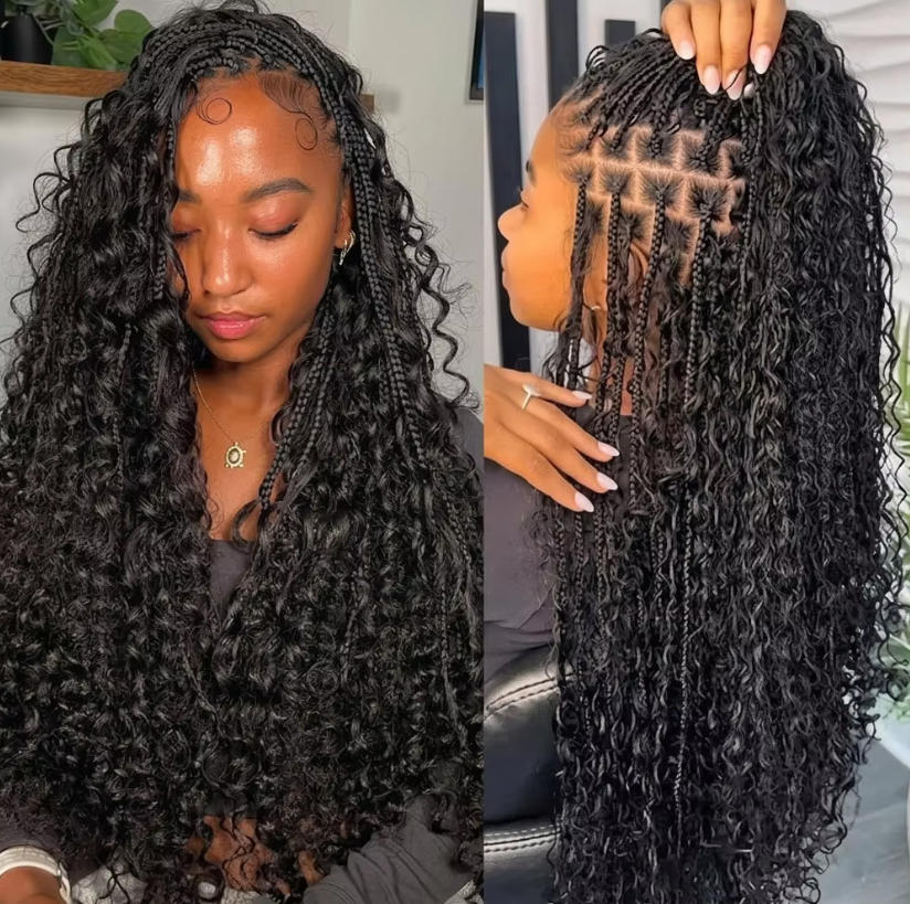 Loses Echthaar in großen Menge – Water Wave Bulk Human Hair For Braiding Bewertung und Preis