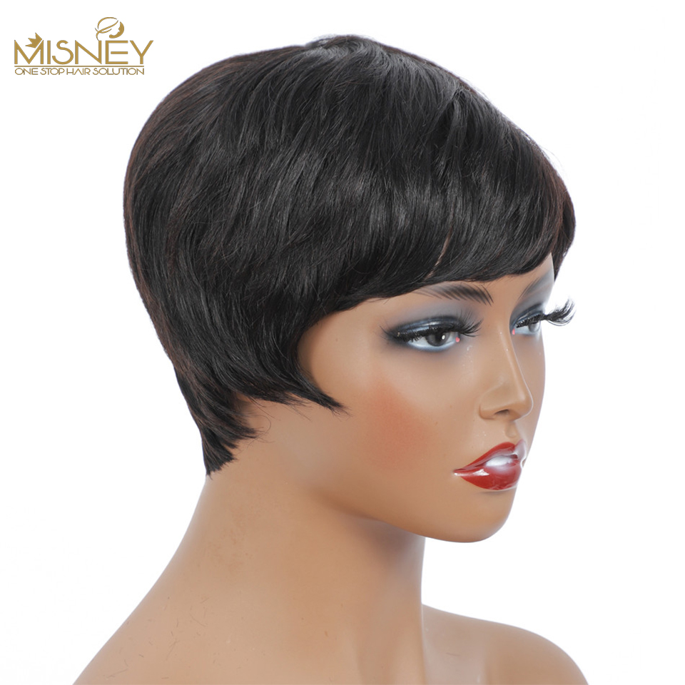 Kurze Echthaar Perücken Pixie  – Short Pixie Cut Wig Human Hair Cheap Bewertung und Preis