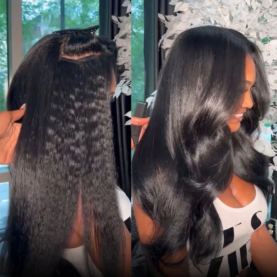 Kinky Straight Tape in Haarver – Invisible Tape In Extensions Real Hair Bewertung und Preis