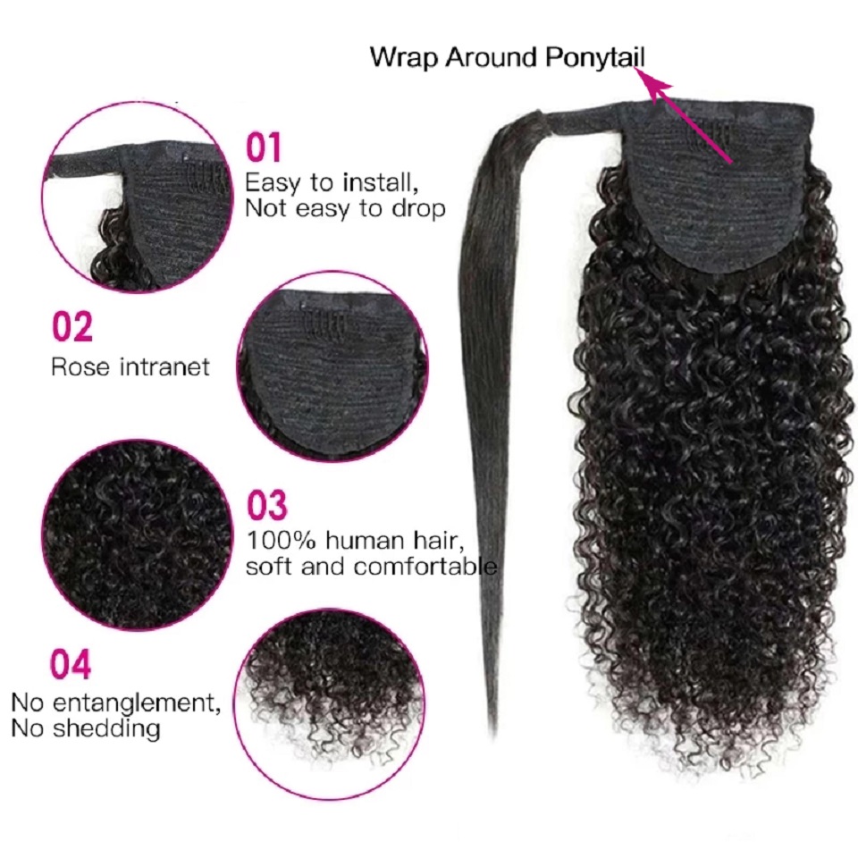 Kinky Curly Echthaar-Pferdesch – Seamless Clip In Hair Extensions Human Hair Bewertung und Preis