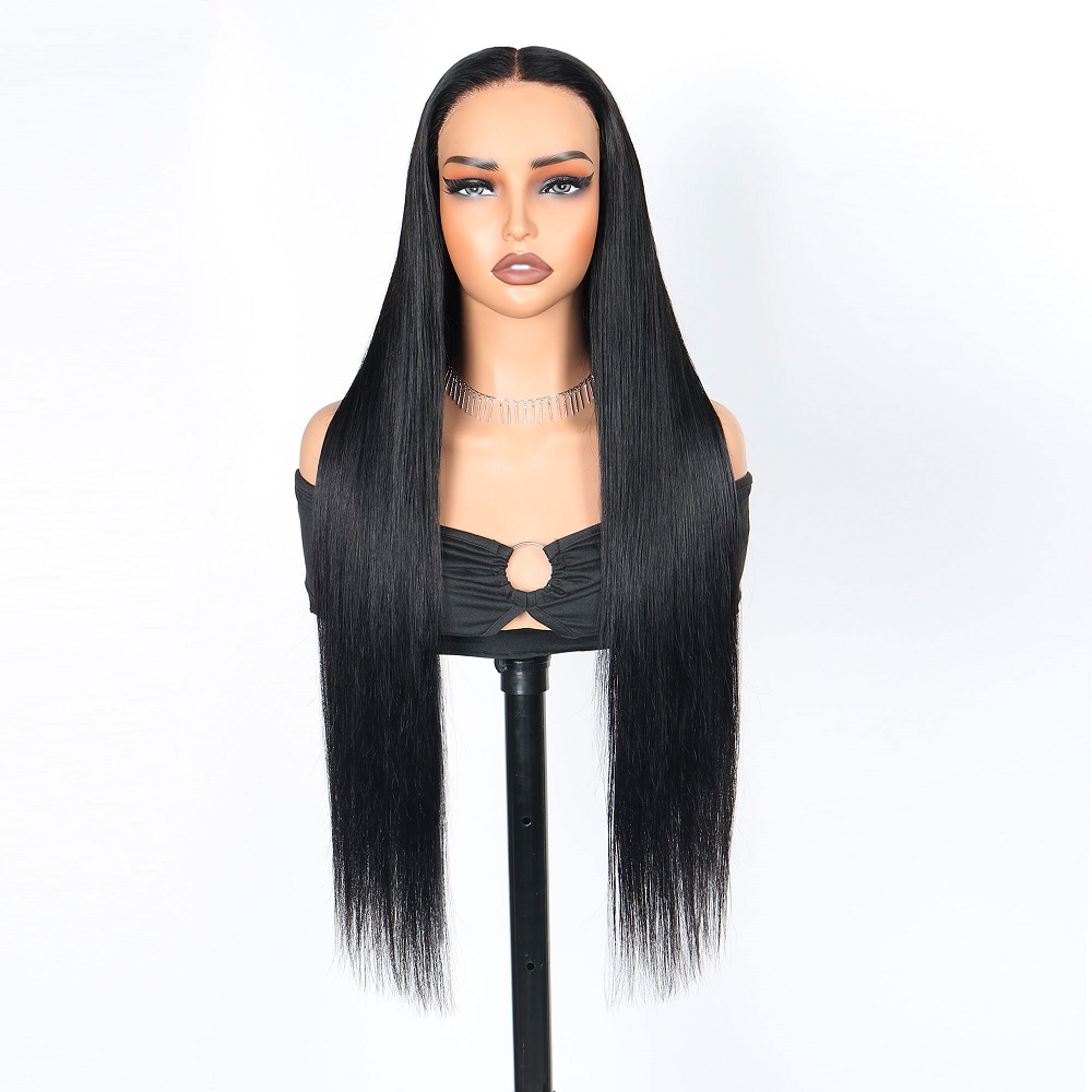 7x5 Straight Lace Perücken, 32 – Glueless Wear And Go Human Hair Wig Bewertung und Preis