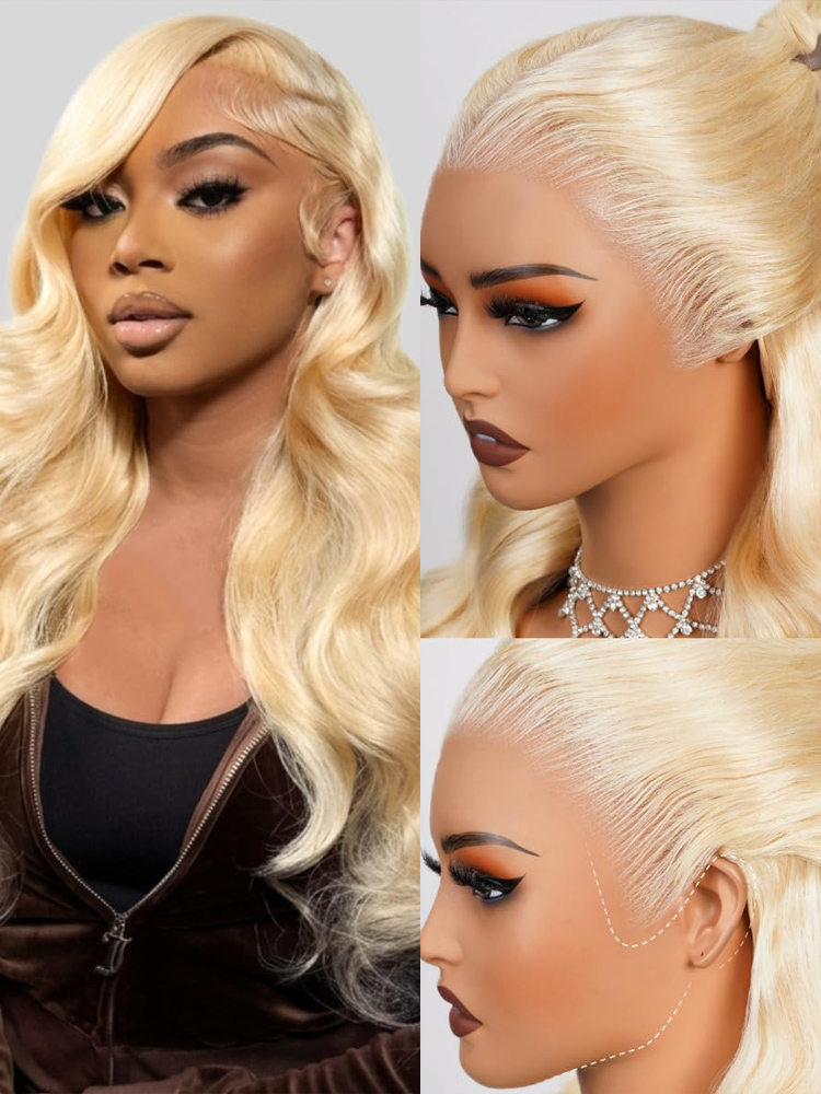 613 Honigblonde 40 Zoll Echtha – 613 Blonde Body Wave Lace Front Wig Bewertung und Preis