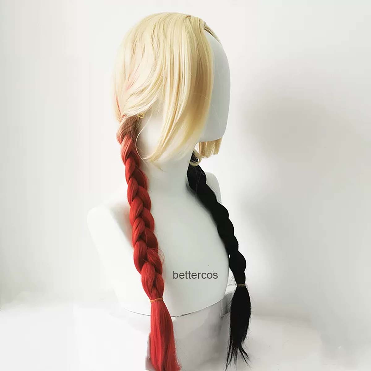 Damen-Perücke für Harley Quinn – Synthetic Braided Wigs For Black Women Bewertung und Preis