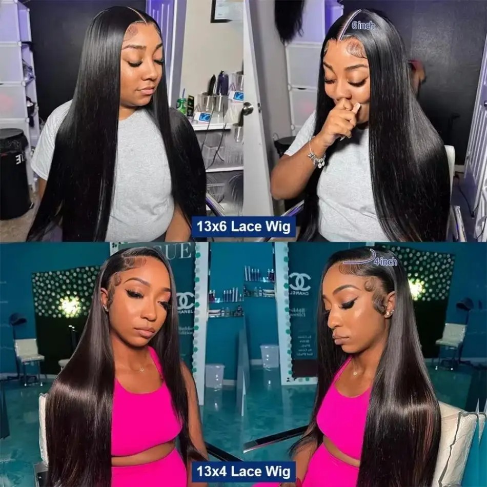 40 Zoll lange, glatte Echthaar – Hd Lace Frontal Wig Human Hair Pre Plucked Bewertung und Preis