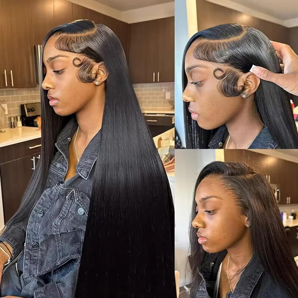 40 Zoll lange, glatte Echthaar – Hd Lace Frontal Wig Human Hair Pre Plucked Bewertung und Preis