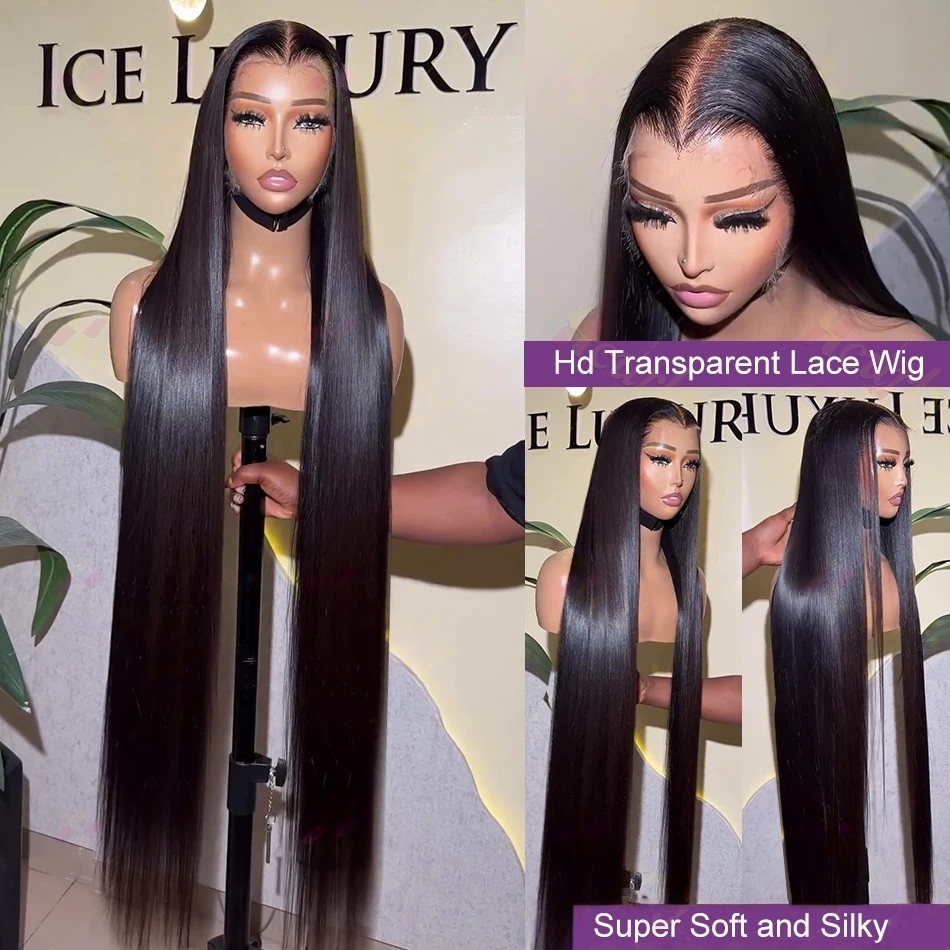 40 Zoll lange, glatte Echthaar – Hd Lace Frontal Wig Human Hair Pre Plucked Bewertung und Preis