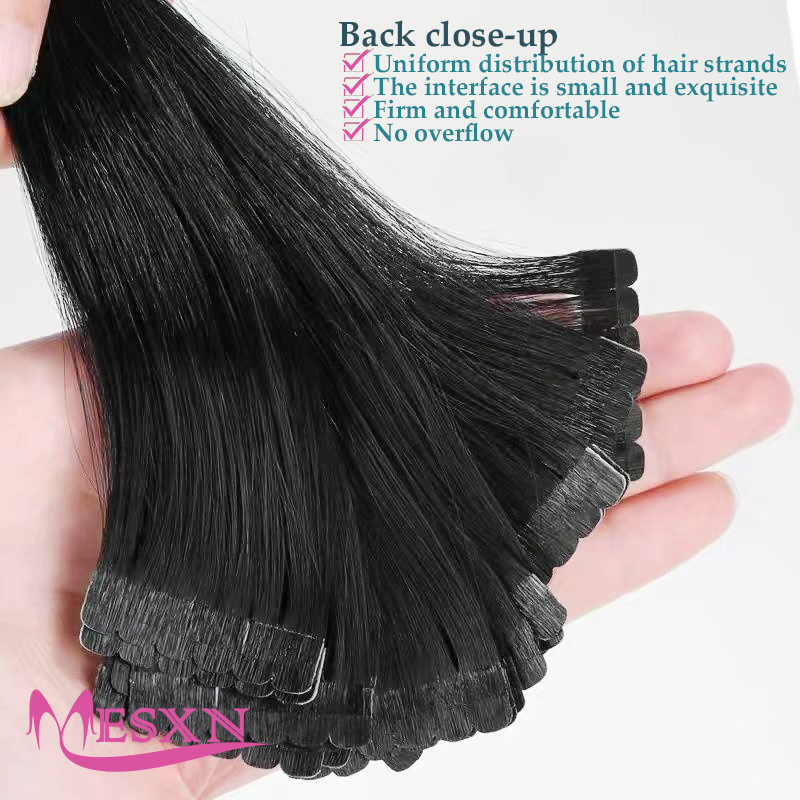 Mini Straight Tape in Echthaar – Invisible Tape In Extensions Real Hair Bewertung und Preis