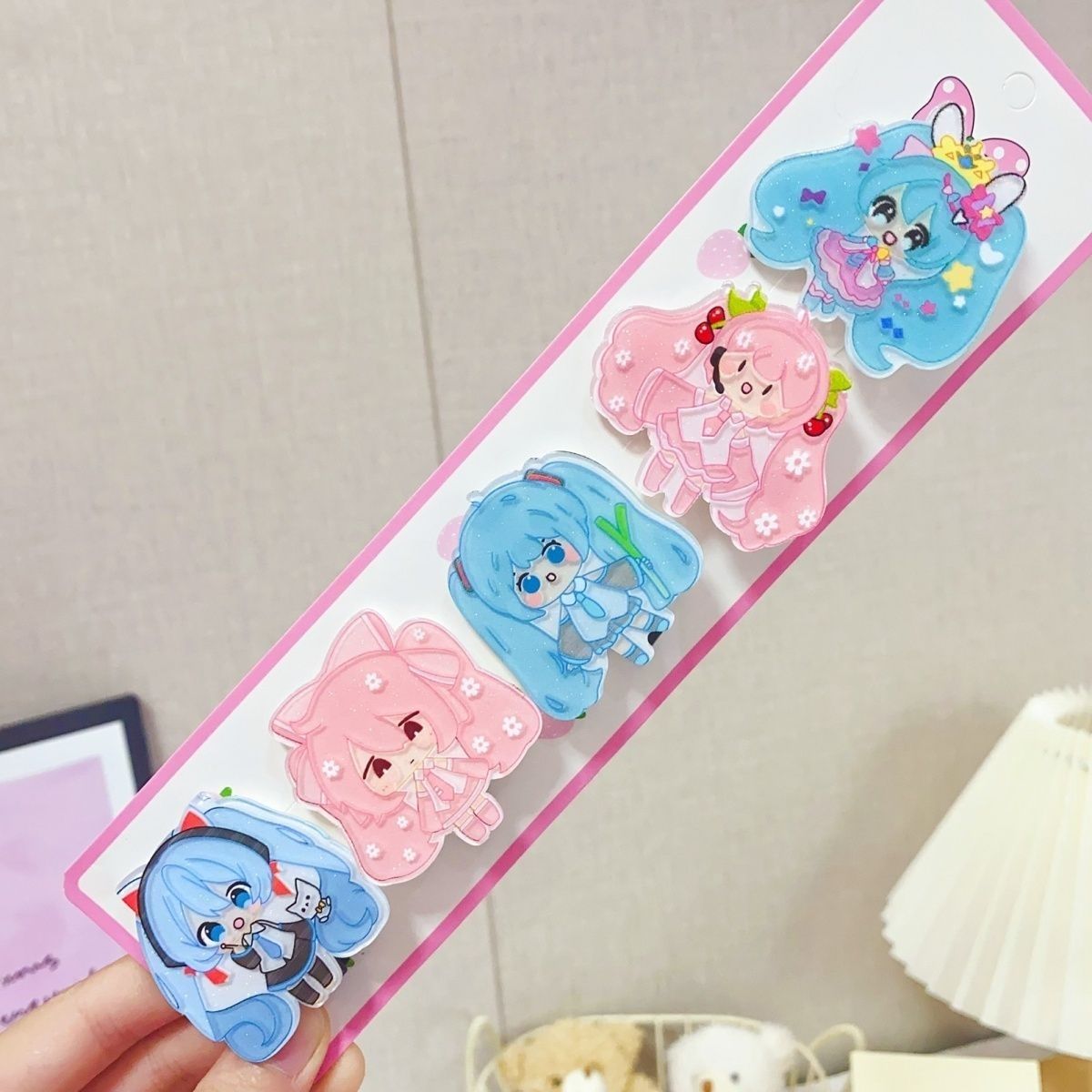 Hatsune Miku Cartoon-Haarspang – Hair Bundles Bewertung und Preis