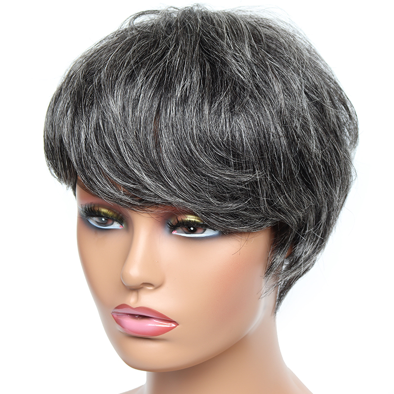 Günstige kurze Perücke, gerade – Short Pixie Cut Wig Human Hair Cheap Bewertung und Preis