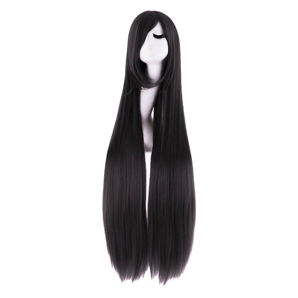 40 Zoll 100 cm lange gerade Co – Synthetic Braided Wigs For Black Women Bewertung und Preis
