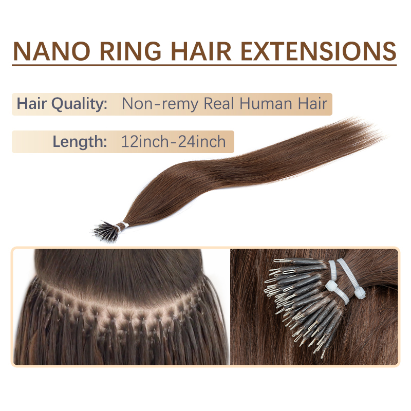 BOYMIA Nano-Haarverlängerungen – Invisible Tape In Extensions Real Hair Bewertung und Preis