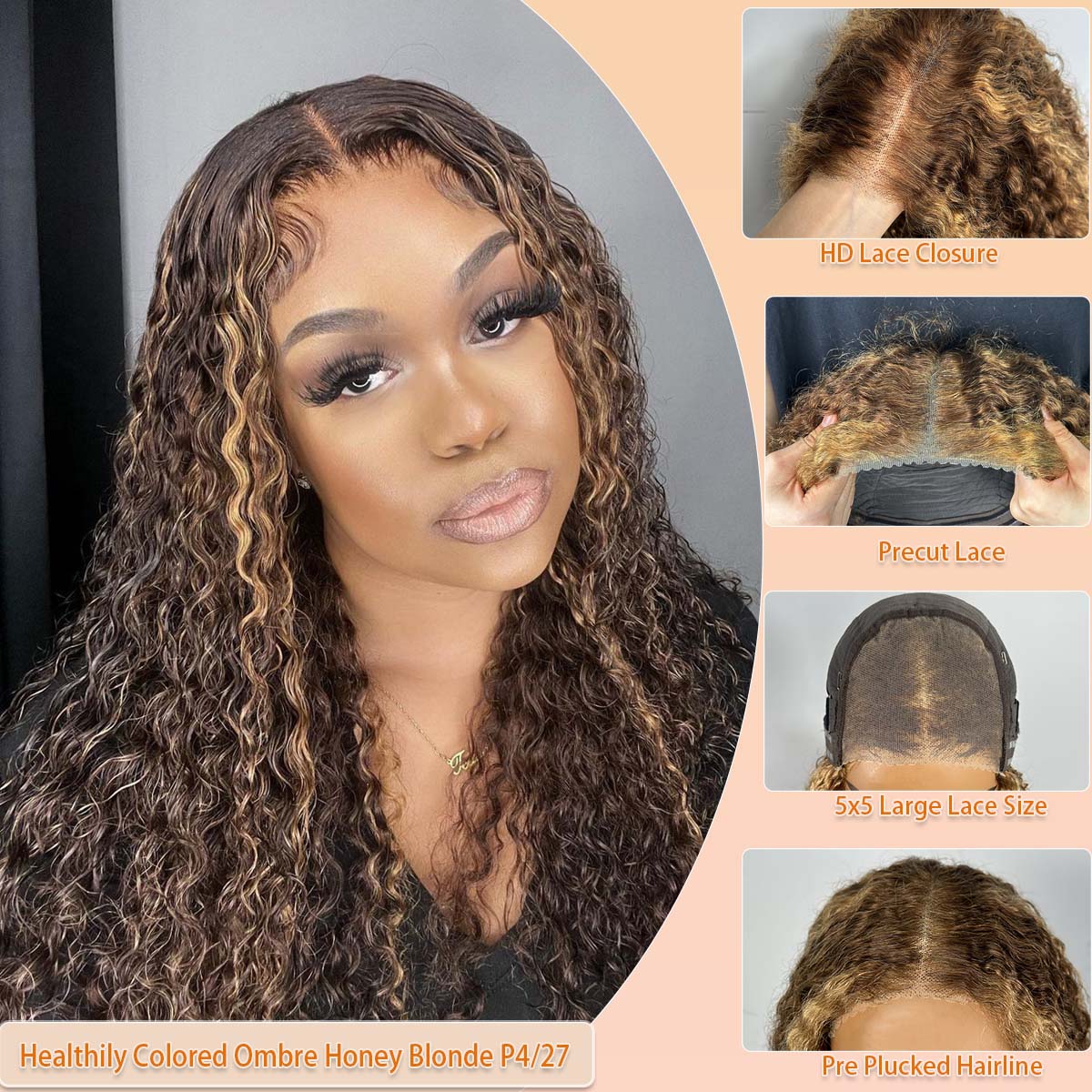 Wear & Go Perücke P427 Honigbl – Glueless Wear And Go Human Hair Wig Bewertung und Preis