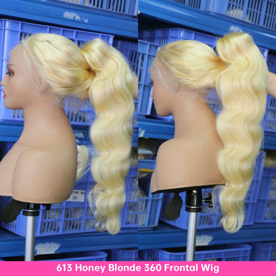 Platinblond 613 HD 13x6 Lace-F – 613 Blonde Body Wave Lace Front Wig Bewertung und Preis