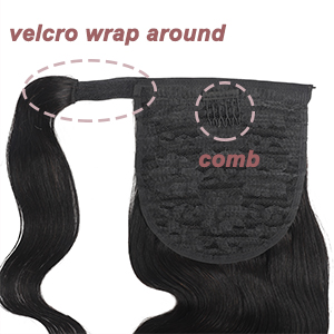 Body Wave Pferdeschwanz-Extens – Seamless Clip In Hair Extensions Human Hair Bewertung und Preis